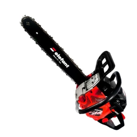 *OFERTA*Drujba pe benzina cu 2 lame si 2 lanturi + 2 bujii + manusi, ELEFANT EM-5.5, 10000 rot / min, 5,5 CP [1]