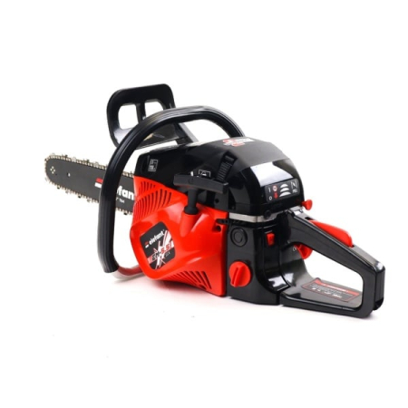 *OFERTA*Drujba pe benzina cu 2 lame si 2 lanturi + 2 bujii + manusi, ELEFANT EM-5.5, 10000 rot / min, 5,5 CP [2]