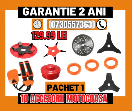 PACHET 1  CU 10 ACCESORII CONSUMABILE MOTOCOASA