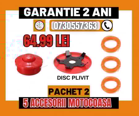 PACHET 2  CU 5 ACCESORII CONSUMABILE MOTOCOASA