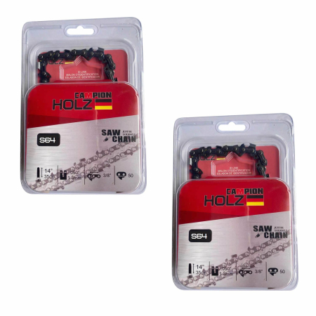 Pachet 2 x Lant pentru motofierastrau (drujba ) Holz Campion OR32, 325", Unghi Super Drept Expert