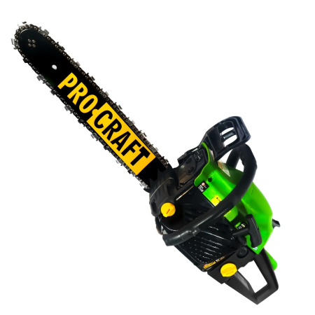 *PACHET*Drujba pe benzina + 2 Lanturi + 2 Buji  PROCRAFT GS-450, 2 T 52 cc , 8000 rpm Profesional [1]