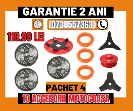 PACHET NR.4 CU 10 ACCESORII CONSUMABILE MOTOCOASA