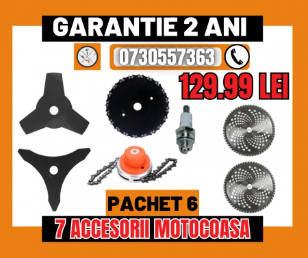PACHET NR.6 CU 7 ACCESORII CONSUMABILE MOTOCOASA