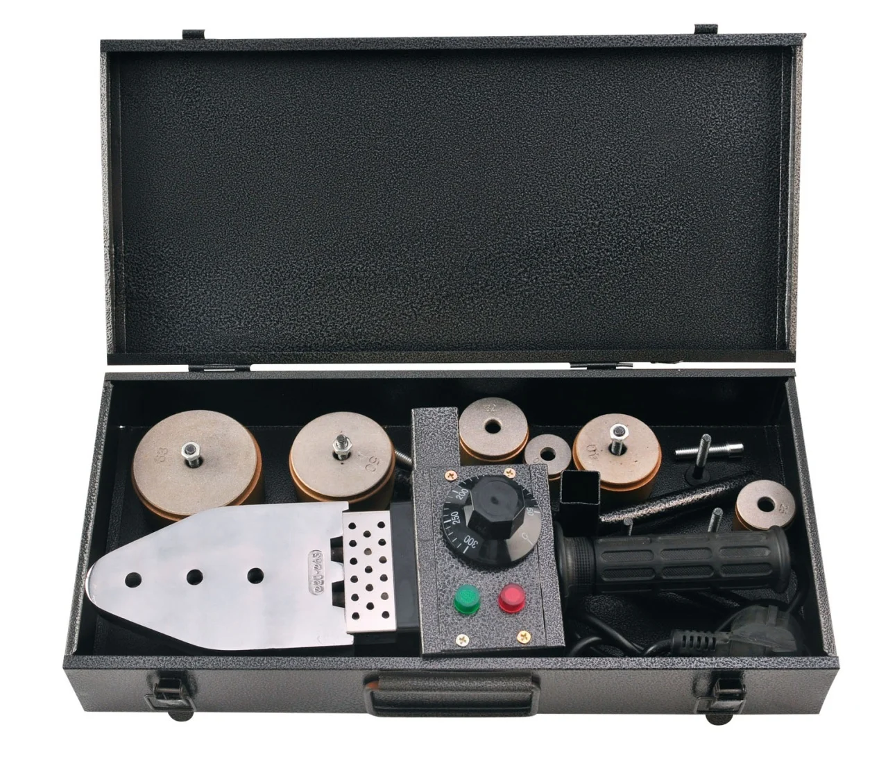 Trusa Plita PPR 1000w aparat sudura tevi, 6 bacuri, valiza metal, Profesional CAMPION CMP1325 [3]