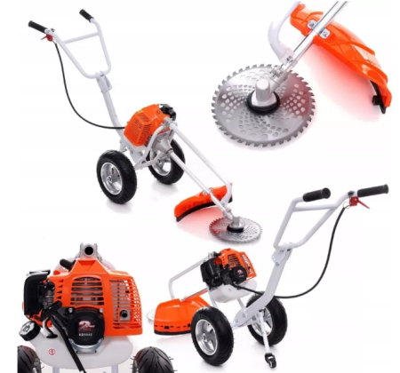 Motocoasa cu roti de deplasare 8.5CP  Deytos Motocositoare complet echipata PREMIUM! [2]