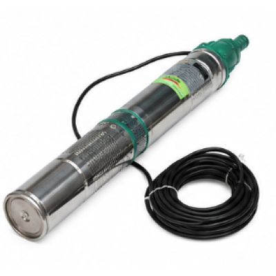 Pompe - Pompa apa Submersibila MX2442 multietajata de mare adancime Craft tec Aqua Premium QJD120-160-1.5-1.8 de 1800W 100mm 8 turbine 20M cablu 160m