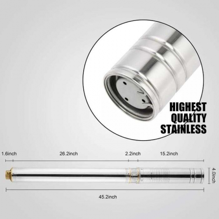 Pompa apa submersibila Zinith Italy 4STM508, 1.65W, 200 l/min. [3]