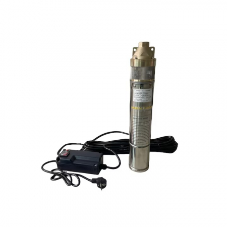 Toate Produsele - Pompa tun submersibila inox 1500W CAMPION 5m3/ora, 160 metri refulare, consum redus, 20M racord inclus cu panou de comanda