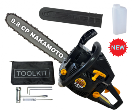 Drujbe Benzina - *PRET MIC* 9.8 CP NAKAMOTO JAPAN Drujba pe Benzina Motofierastrau LAMA 40 CP PROFFESIONAL