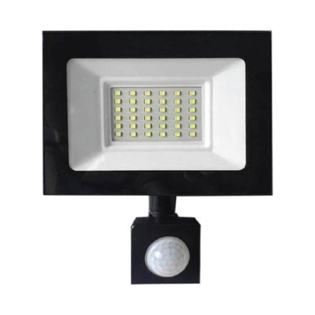 Proiectoare - Proiector LED cu senzor de miscare 30W 6500K lumina rece V-330330 VARGO