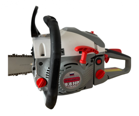 *PROMOTIE* 9.8CP URALMASH RUSIA Drujba benzina + 4 lanturi + 2 lame + x2 ulei amestec 0.5L + x2 bujii + accesorii + manusi protectie + palnie Japan PROFFESIONAL [1]