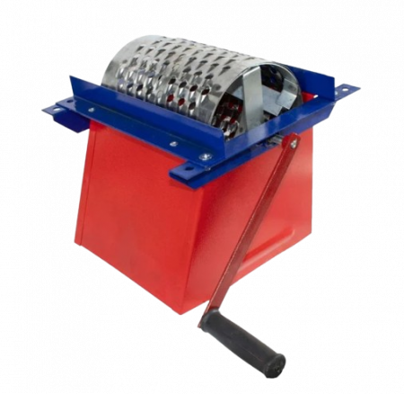 Razatoare fructe Koza-Nova MINI, cu tambur, manuala, >5kg la 60 rotatii, Cuva 6L, 250x250mm [1]