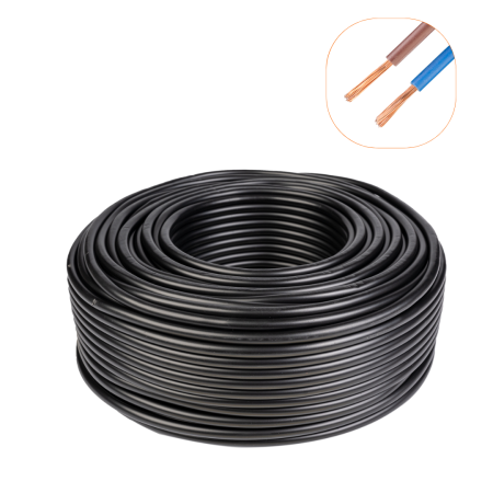 Uz Casnic - Rola Cablu Curent 100m 2x6 MYYM 300/500V CUPRU