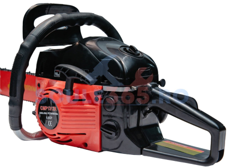 *SUPER Pachet* 8.5cp Drujba benzina + 3 lanturi + 3 lame + x2 ulei ungere lant 1L + x2 ulei amestec 0.5L + x2 bujii + accesorii + manusi protectie, CAMPION [2]