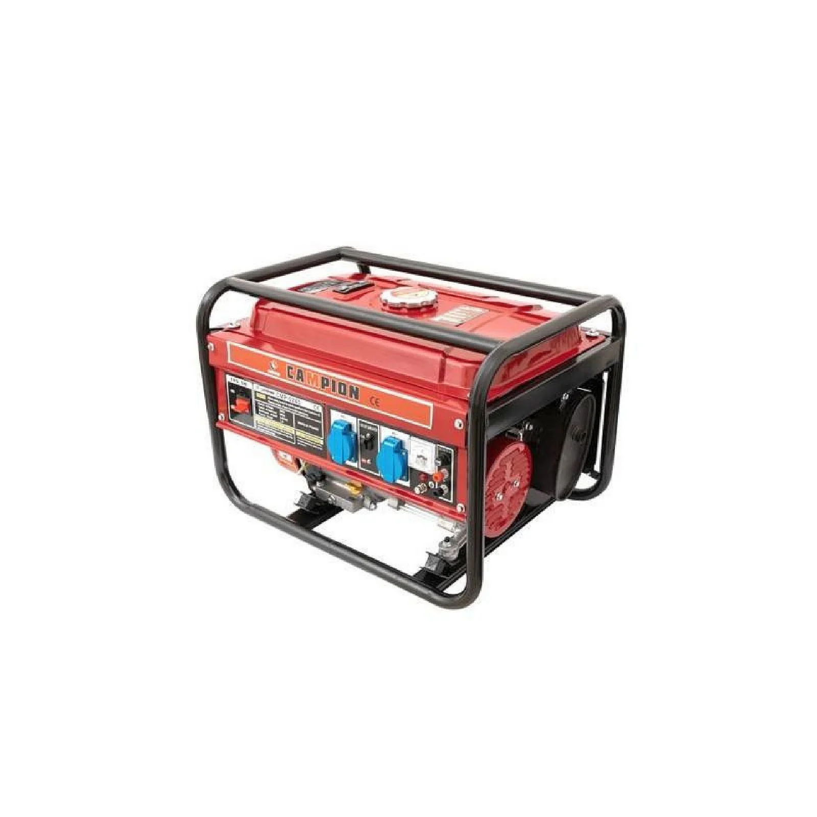 *SWEEDEN* Generator electric pe benzina Campion CMP0242, 2.8KW, 3000RPM, Rosu Negru [1]