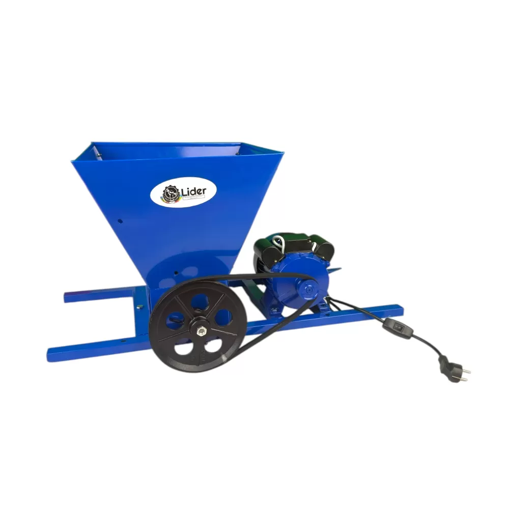 Toate Produsele - 3000W Tocator LIDER Zdrobitor electric fructe legume CRAFT TEC 3 KW 550kg h cuva 30kg