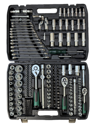 *1+1 GRATIS* Trusa profesionala scule cu 216 piese tubulare cromate Chrome Vanadium [1]