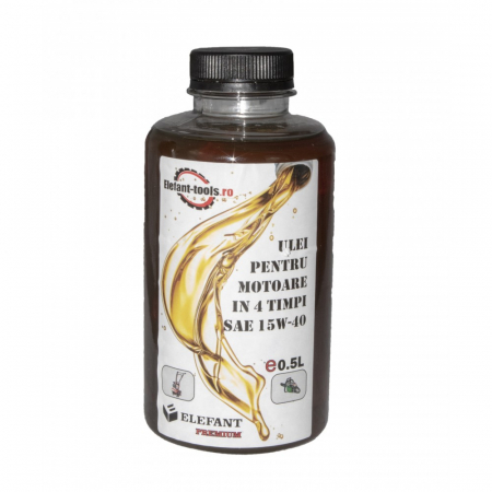 Accesorii si Consumabile - Ulei 1L, SAE 5W40, motoare 4T Elefant