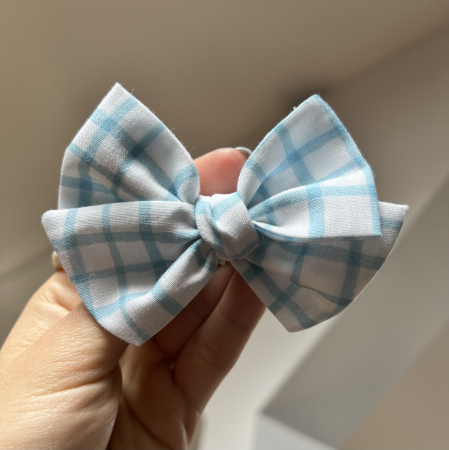 Fundite din bumbac - Fundita Anne Blue Squares