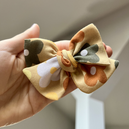 Fundite din bumbac - Fundita Anne Camel Flowers