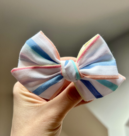 Fundite din bumbac - Fundita Anne Multi Lines