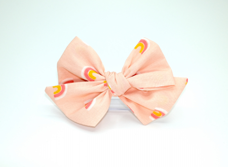 Fundite din bumbac - Fundita Anne Rainbow