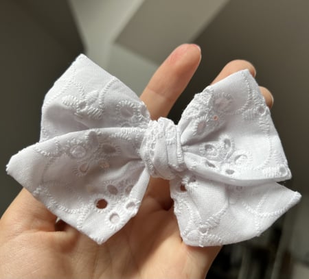 Fundite din bumbac - Fundita Anne White Embroidery