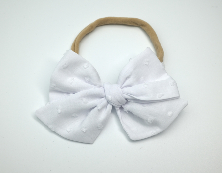 Fundite din bumbac - Fundita Anne White