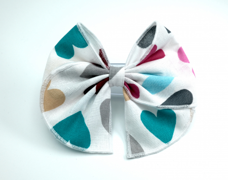 Fundite din bumbac - Fundita Tinna Hearts - big