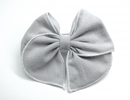 Fundite din bumbac - Fundita Tinna Silver- big