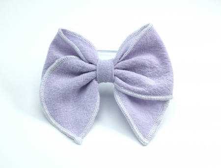 Fundite din bumbac - Fundita Tinna Lila - small