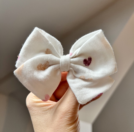 Fundite din muselina - Fundita Lara Hearts 3