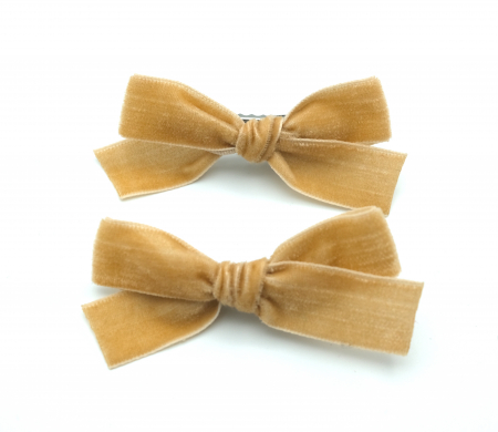 Colectia Sandra Mini - Sandra Gold Velvet Set