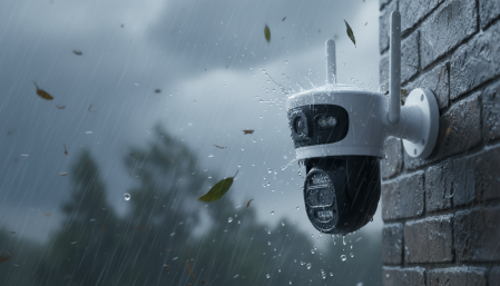 Pachet 2 x Camera Supraveghere Duală INNOVA X-TRAK, 6MP, WiFi/Lan , live pe telefon + 2 Carduri Cadou [9]