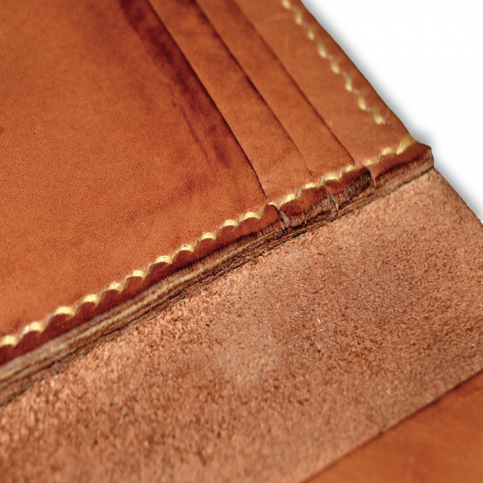Portofel trifold maro antichizat lucrat manual [3]