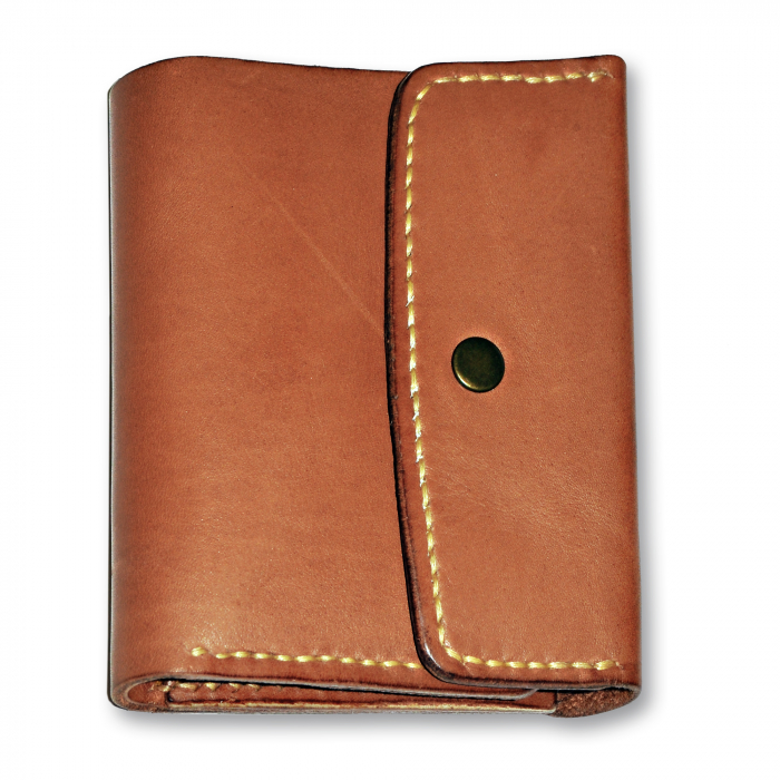 Portofel trifold maro antichizat lucrat manual [1]