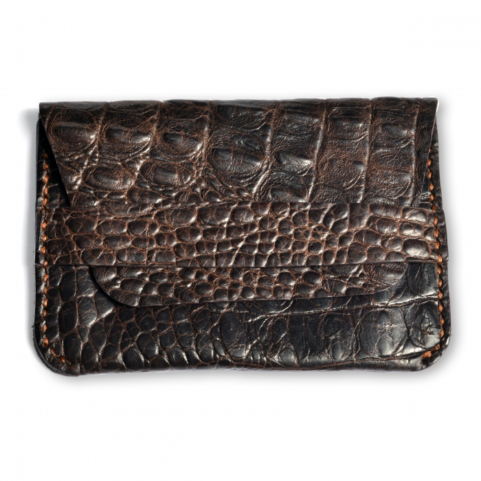 Portofel mini piele naturala croco [1]