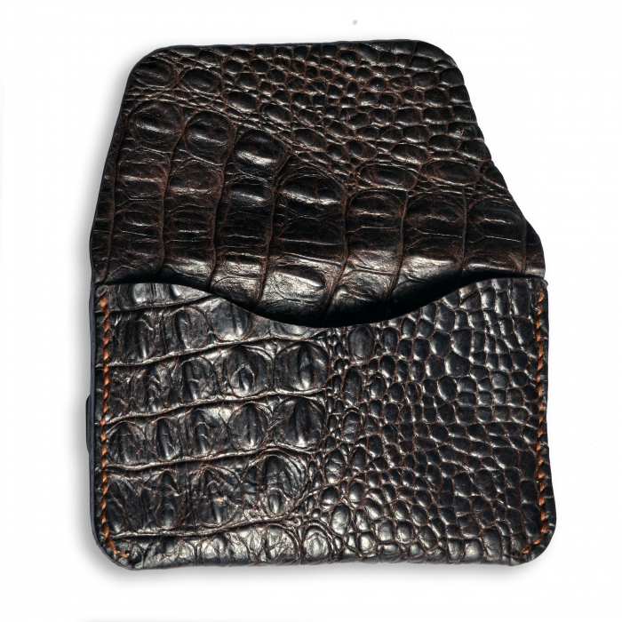 Portofel mini piele naturala croco [4]