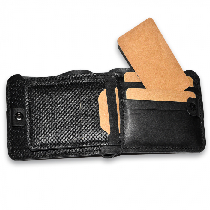 Portofel piele naturala Star lucrat manual [4]