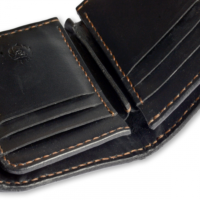 Portofel Trend piele naturala negru [4]