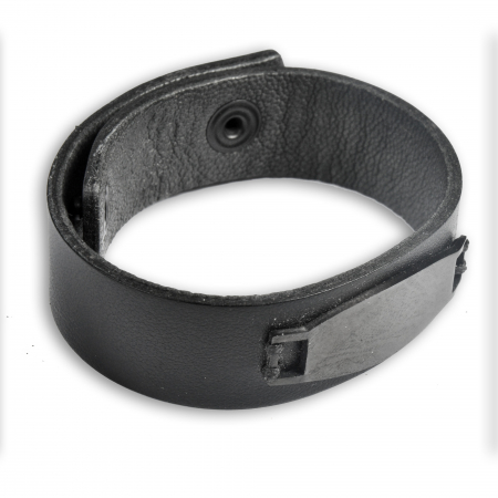 Bratara piele naturala neagra [2]