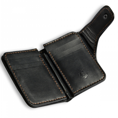 Portofel Trend piele naturala negru [2]