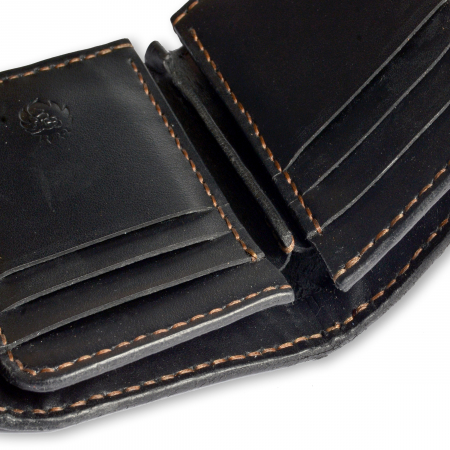 Portofel Trend piele naturala negru [3]