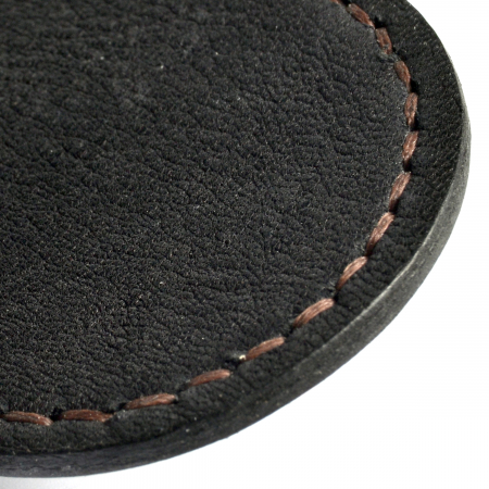 Toc ochelari minimalist piele naturala negru [2]