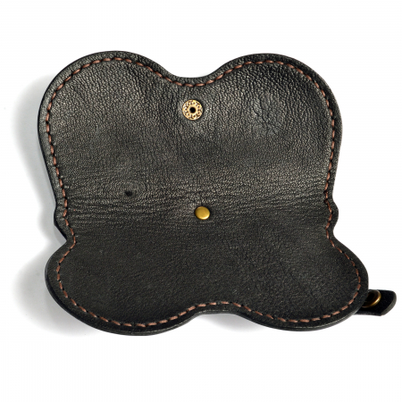 Toc ochelari minimalist piele naturala negru [1]