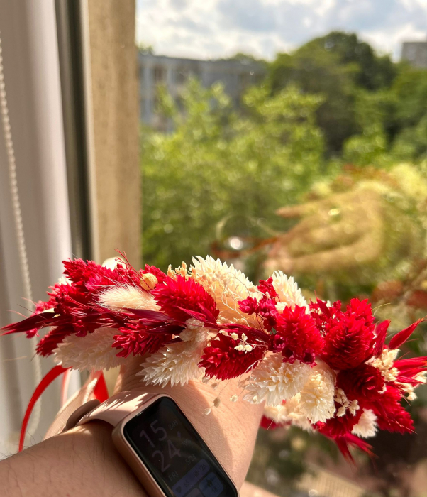 Coroniță din flori uscate [3]