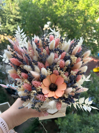 Aranjament cu  flori uscate decorative [3]