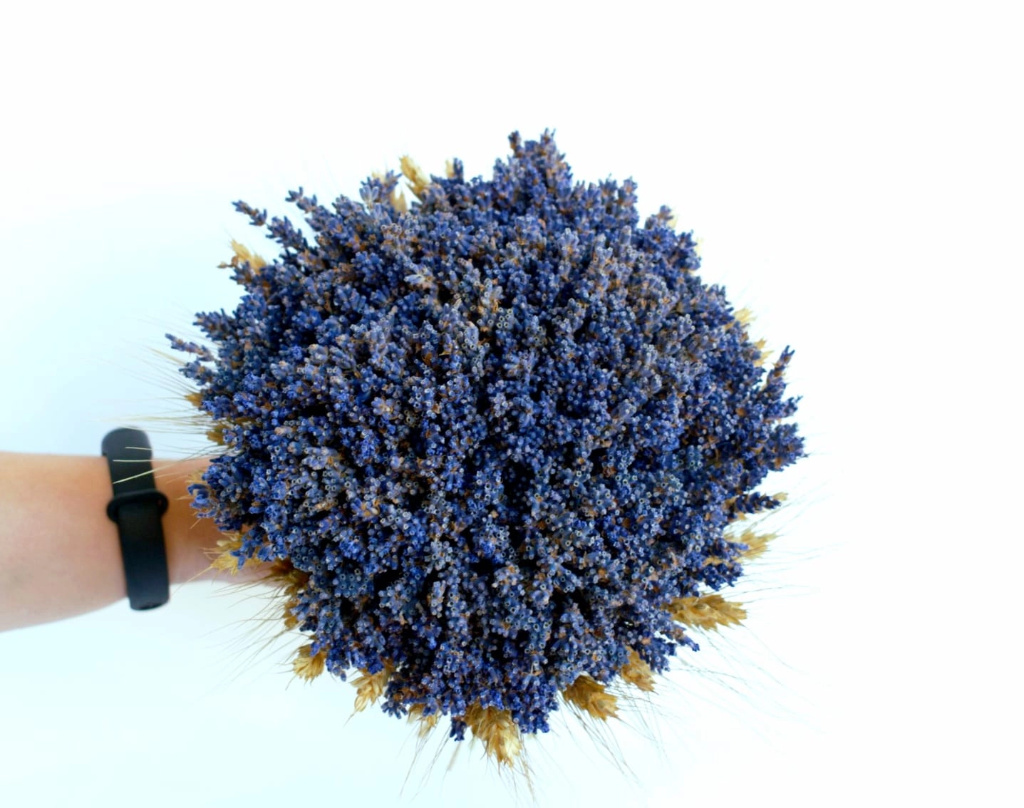 Buchet mireasa/nasa, cu lavanda uscata si grau [2]