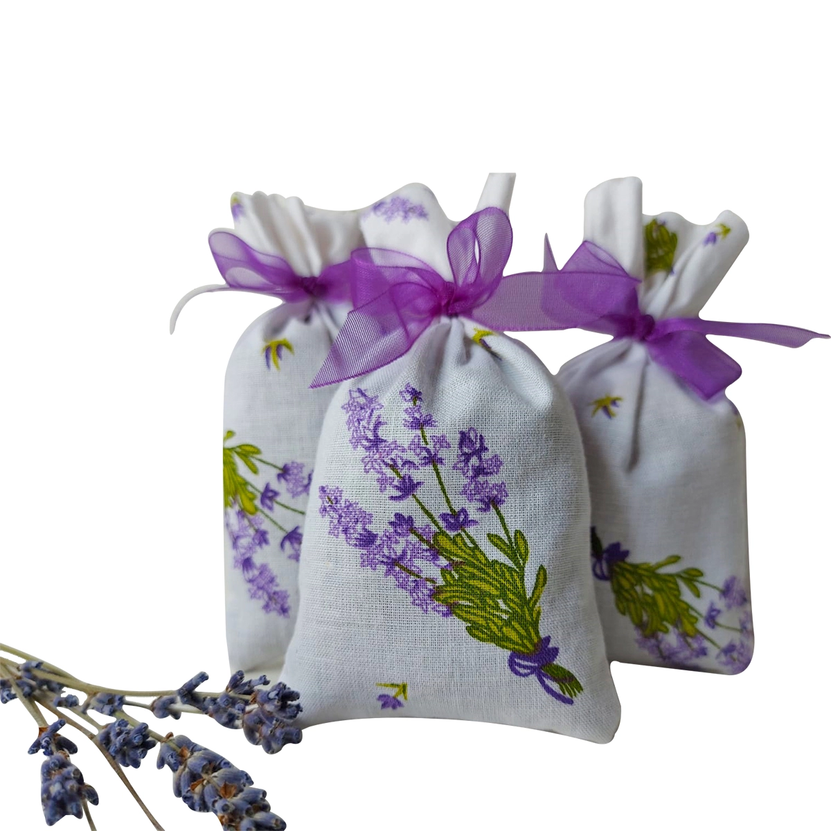 Saculeț cu lavandă - Marturie saculet de lavanda